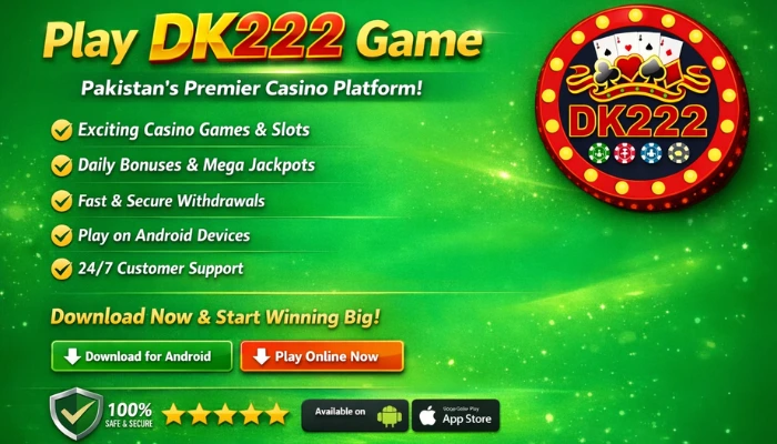 DK222 Game 6 Play DK222 Game casino platform with slots daily bonuses and Android gaming app interface